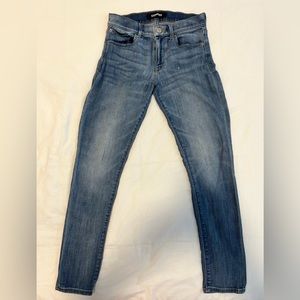 EXPRESS Jeans Stretch Super Skinny Mid Rise Size 4 regular